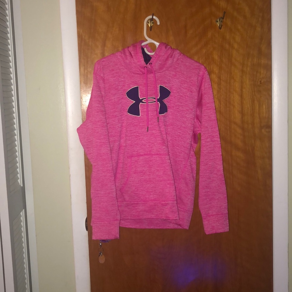 Pink hoodie